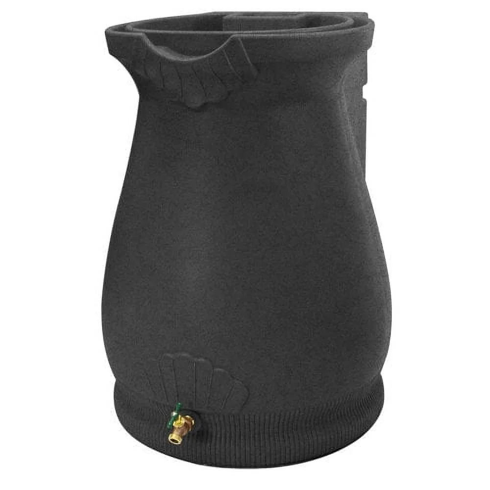 Good Ideas Rain Wizard Urn 50 Gallon Rain Barrel - Oak