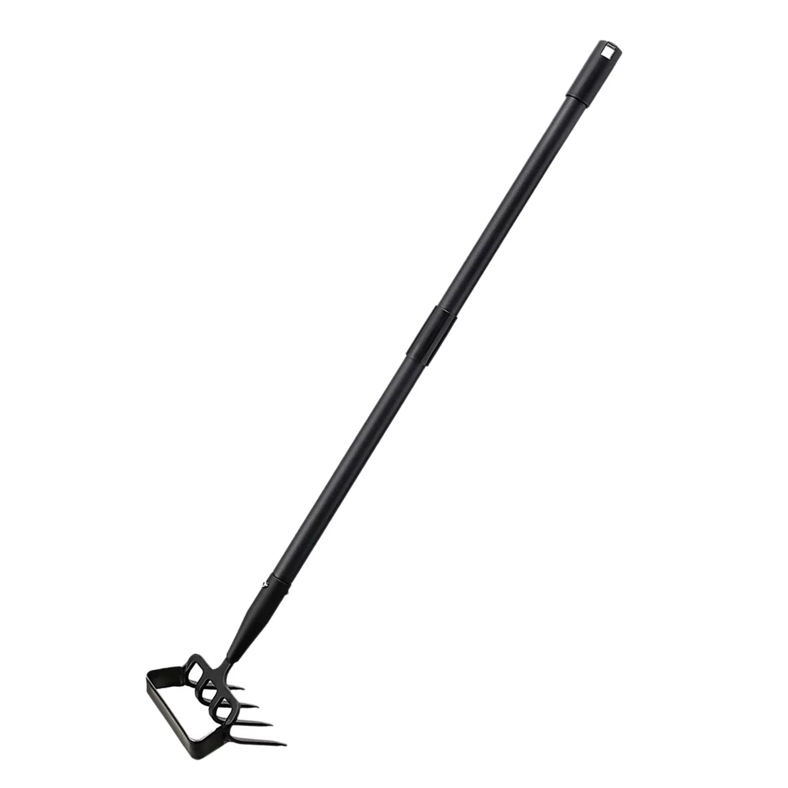 Hoe and Cultivator Garden Tool Dual Function 2 in 1 Heavy Duty Stainless Steel Handheld Hoes for Cultivating Loosening Planting 1.2m