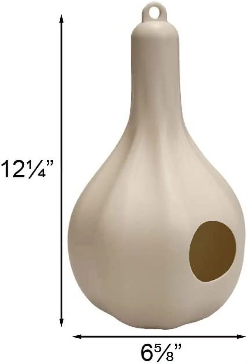 Wild Bird Lover's Single Purple Martin Gourd