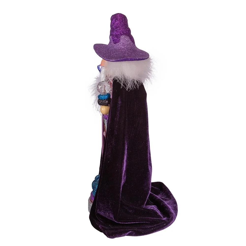 Kurt Adler 18-Inch Hollywood™ Purple Wizard Nutcracker
