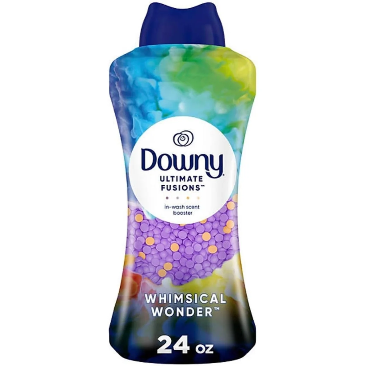 Downy Ultimate Fusions In-Wash Scent Booster Beads + Dual Action Scent Release, Whimsical Wonder 24 oz