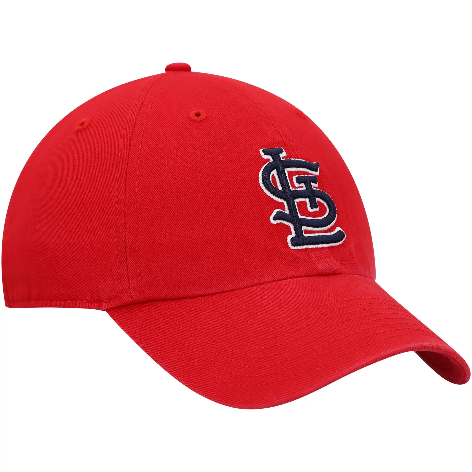 Men's '47 Red St. Louis Cardinals Game Clean Up Adjustable Hat - OSFA