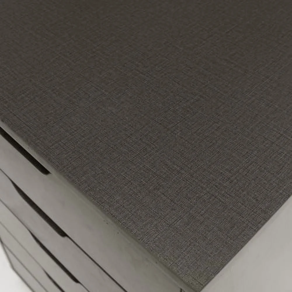 JHOOTUUO The filing cabinet has five drawers   small rolling filing cabinet   printer rack  an office locker  and an office pulley movable filing cabinet dark Gray