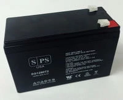 SPS Brand 12V 9Ah Replacement Battery (SG1290T2) for Powerware PW9125-3000EH (Terminal T2) (1 Pack)