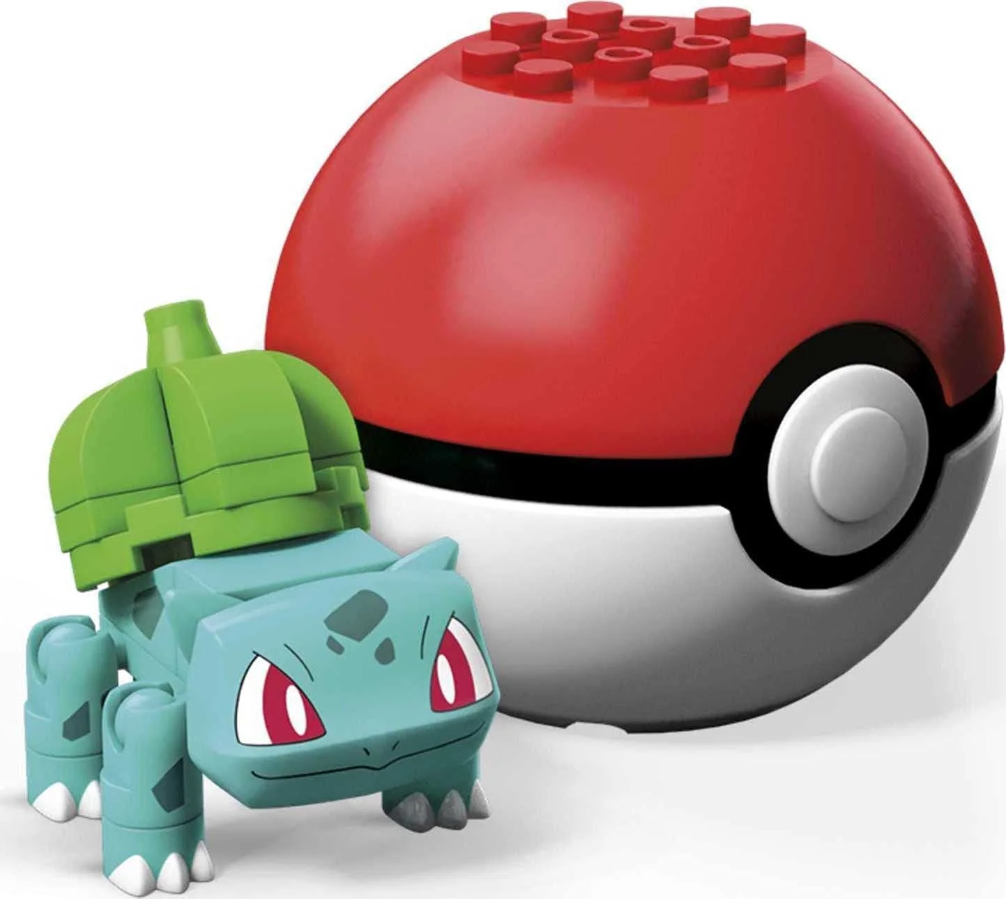 Pokemon Mega Construx Building Set | Bulbasaur w/ Poke Ball
