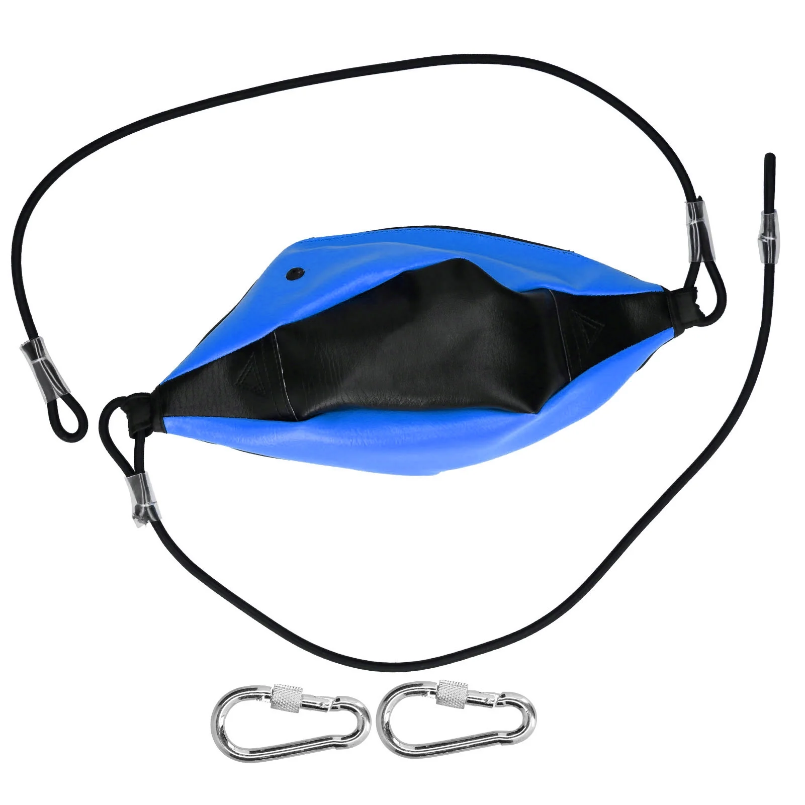 Verdant Touch Boxing Ball Bag Boxing Ball Punching Bag, Double End Speed Fitness Training Tool, Black and Blue