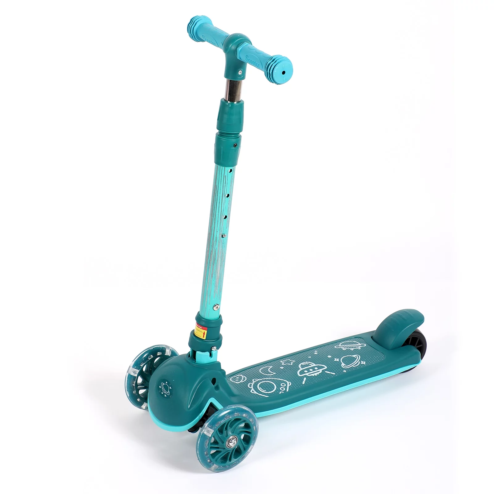 Folding Children's Inline Scooter Kick Scooter Wheel Push Scooter 3 wheel toddler scooter