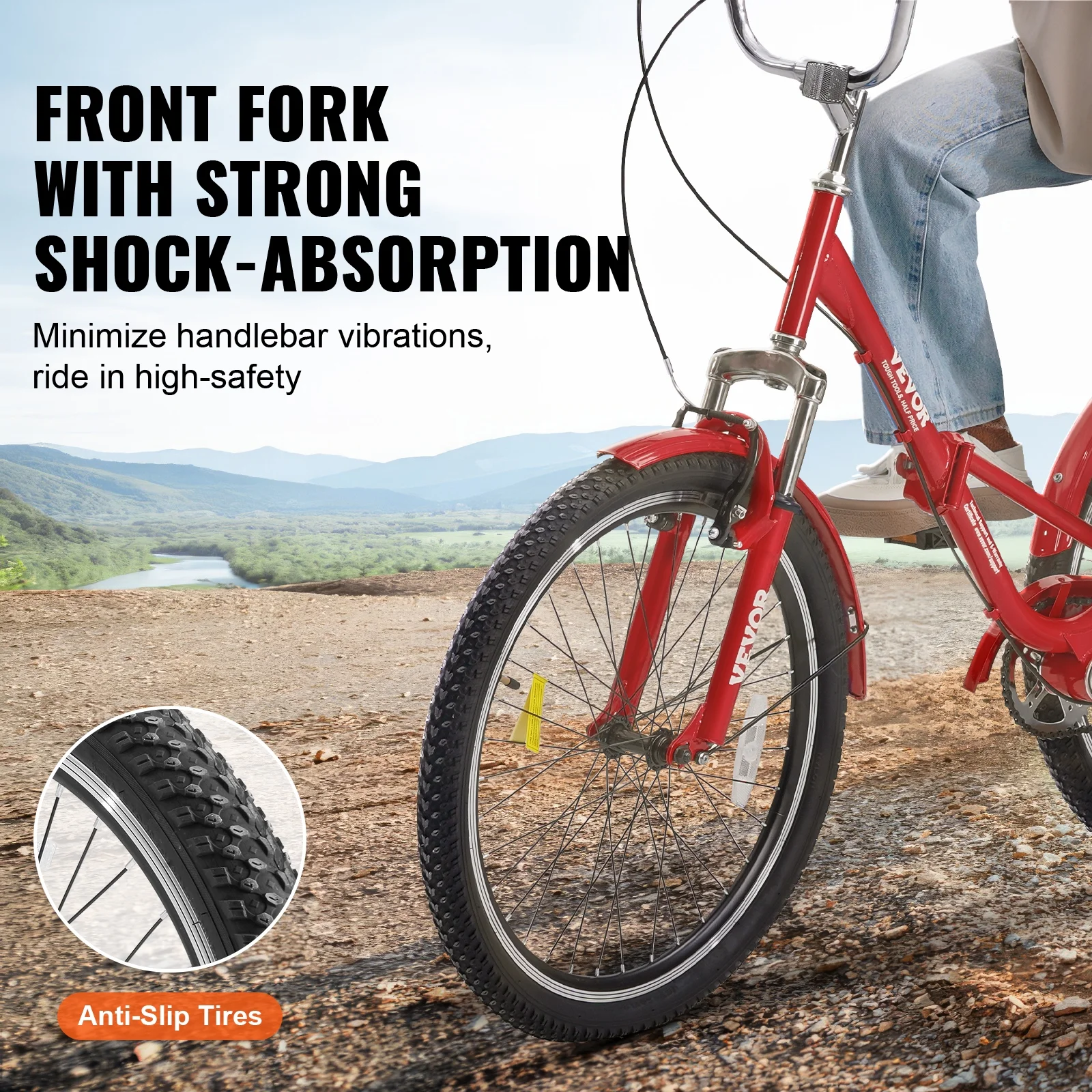 SKYSHALO Folding Adult Tricycle 24