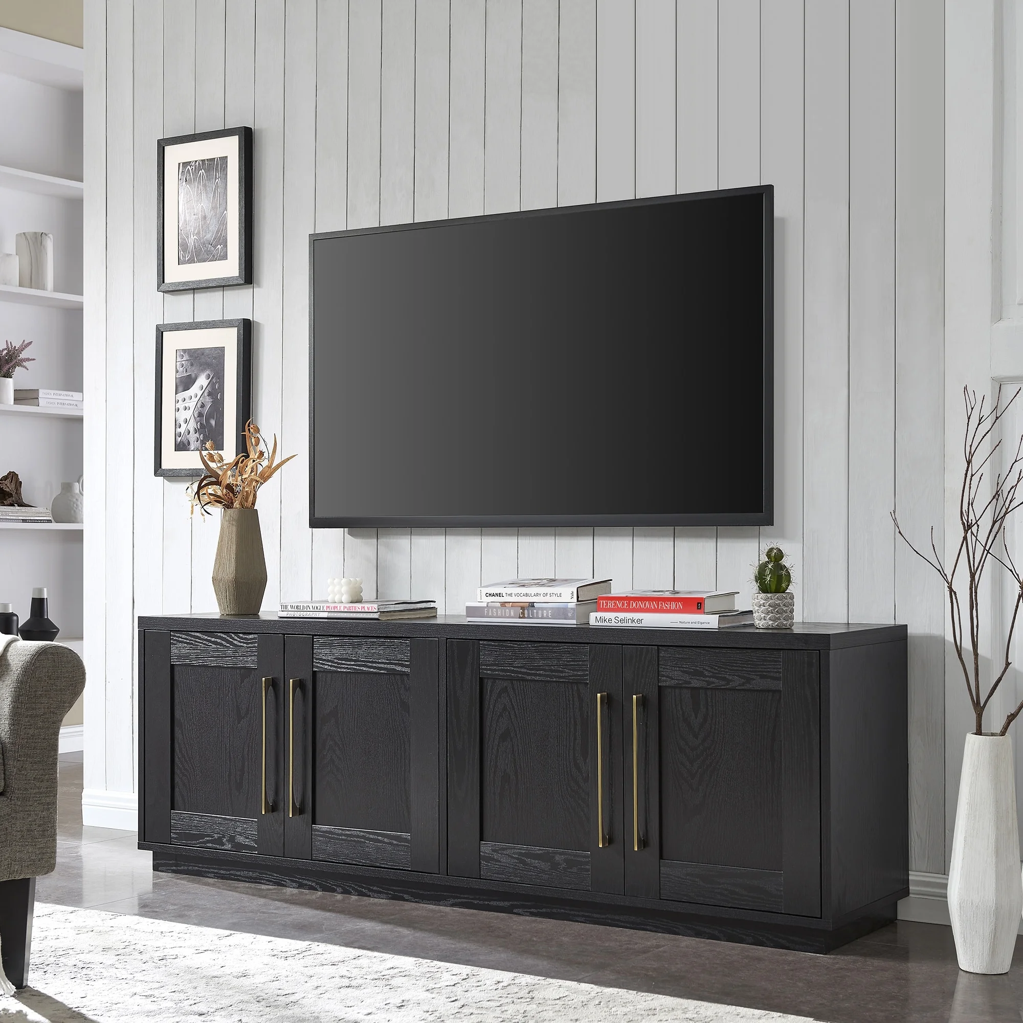 Evelyn&Zoe Tillman Rectangular TV Stand for TV's up to 75