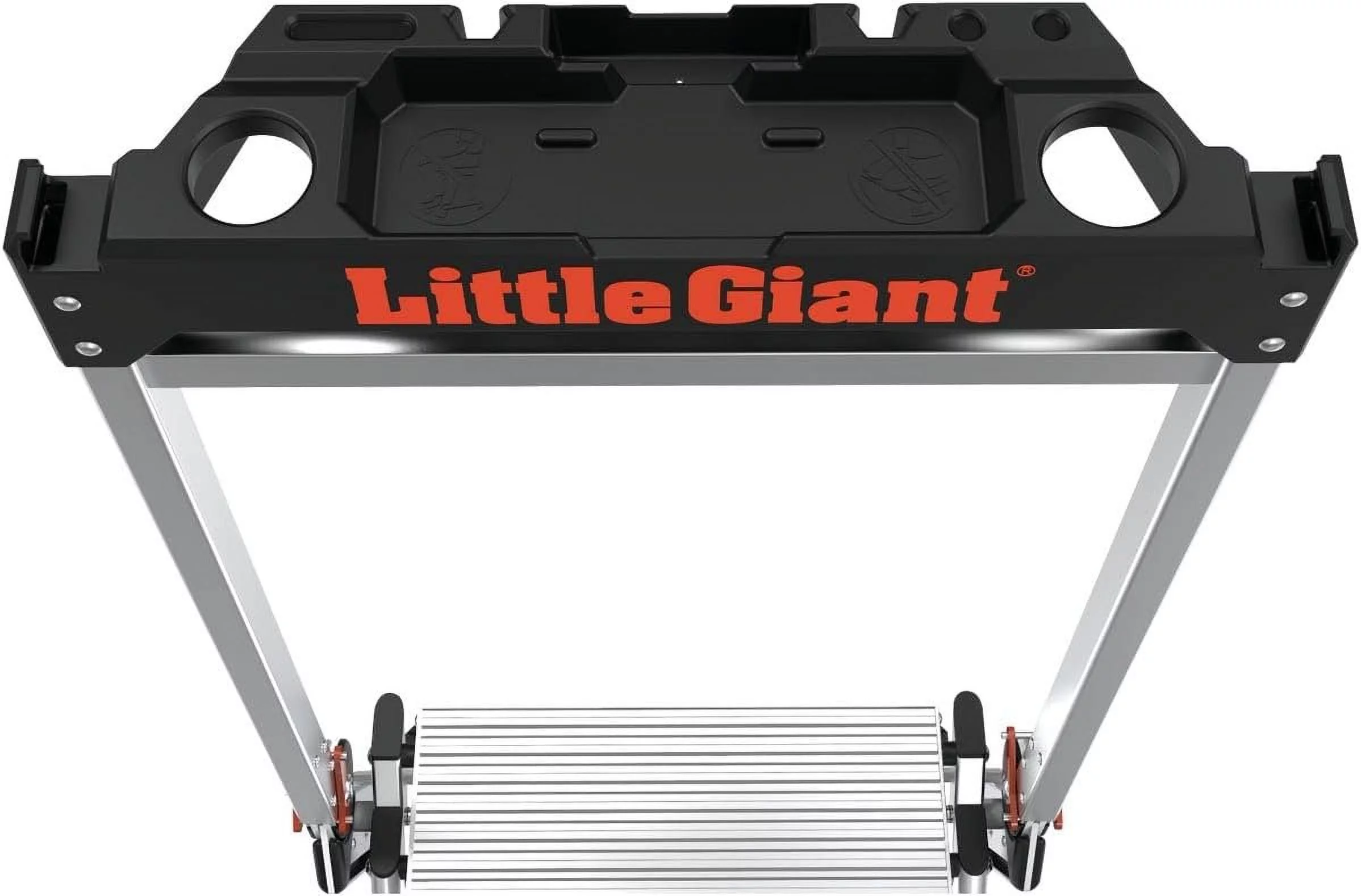 Little Giant 1009976 375 lbs 3 ft. x 26 in. Aluminum Step Ladder for Type IAA