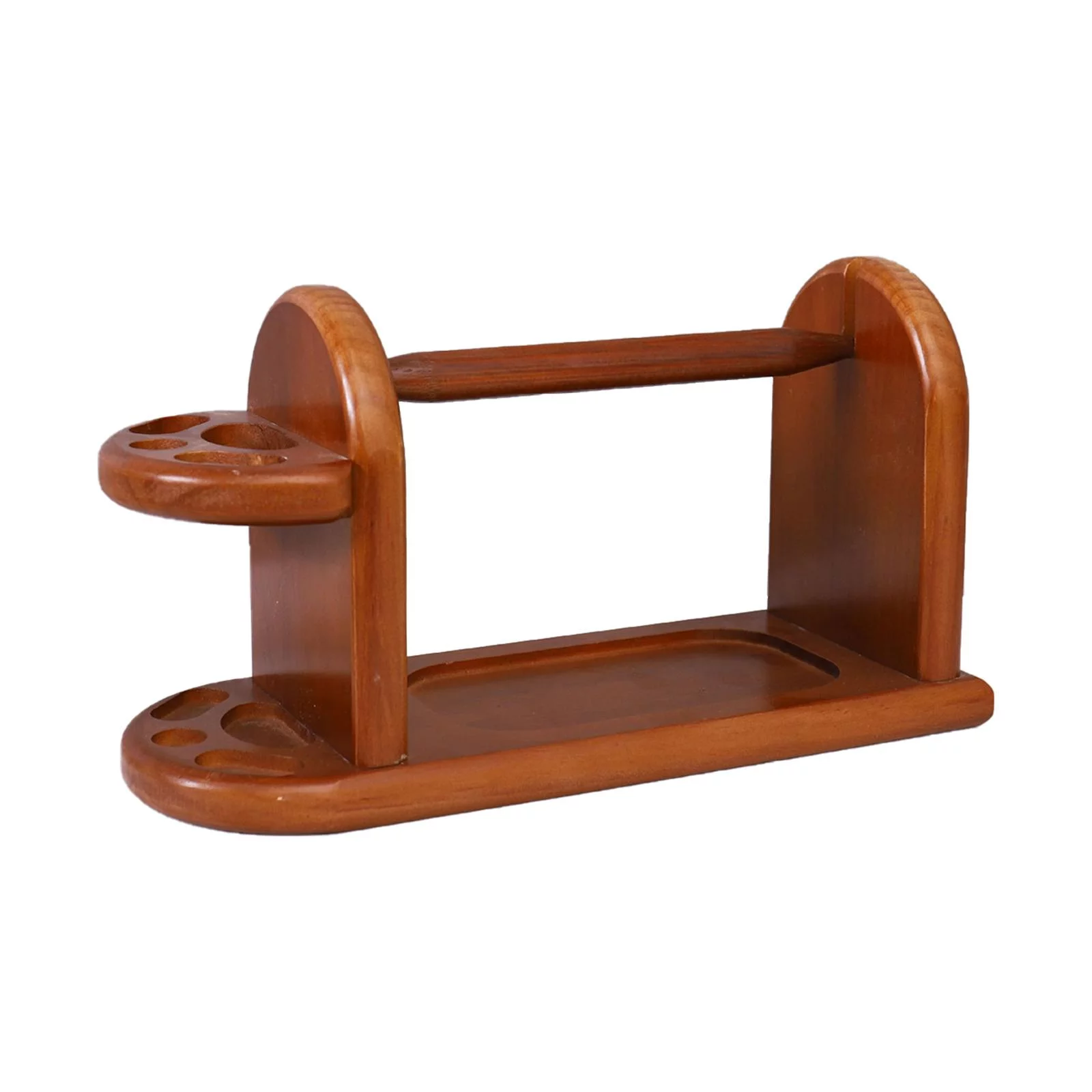 Crochet Yarn Holder Bobbin Spool Thread Wooden Portable Winder Devices Spools Holder Thread Yarn Spindle for DIY Skein Cord Arts Crafts Knit