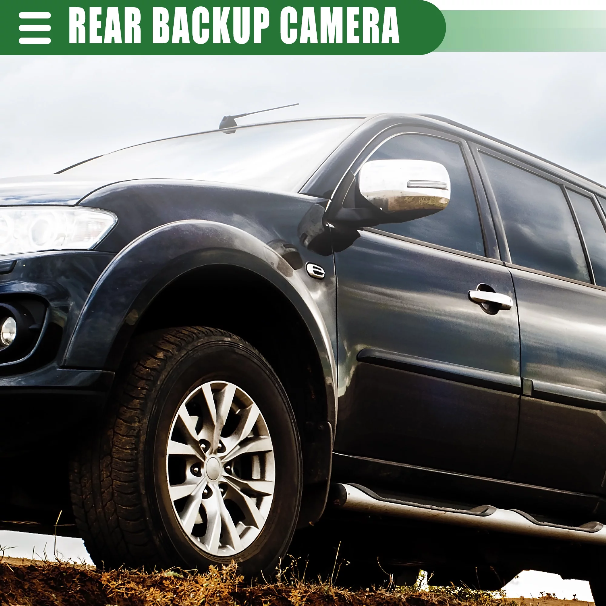 Unique Bargains 1pcs Rear Backup Camera for Ford F250 Super Duty 2013-2014 Plastic EC3Z-19G490-A Black