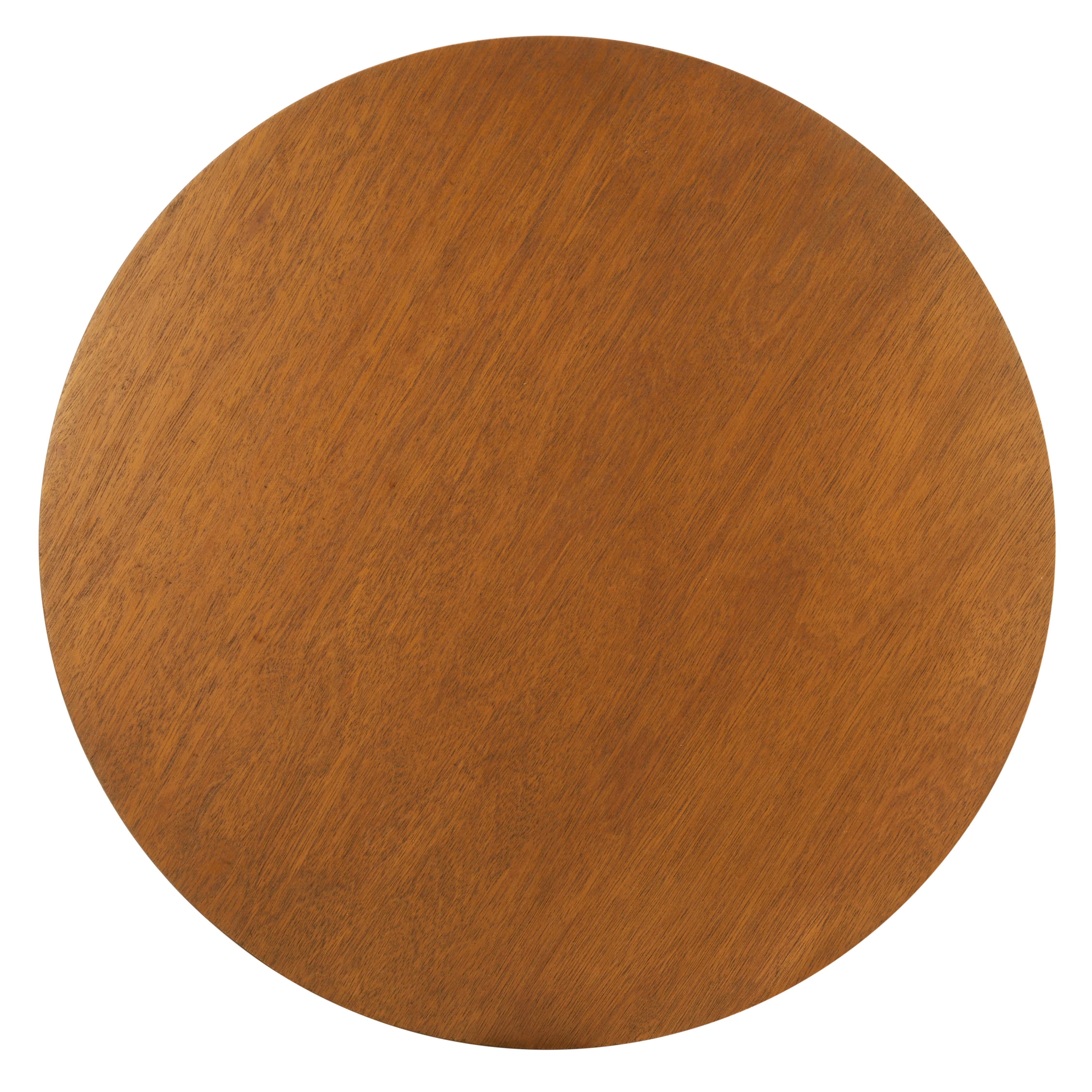 SAFAVIEH Alecto Modern Natural Finish Round Wood Coffee Table (30 in. W x 30 in. D x 14 in. H)
