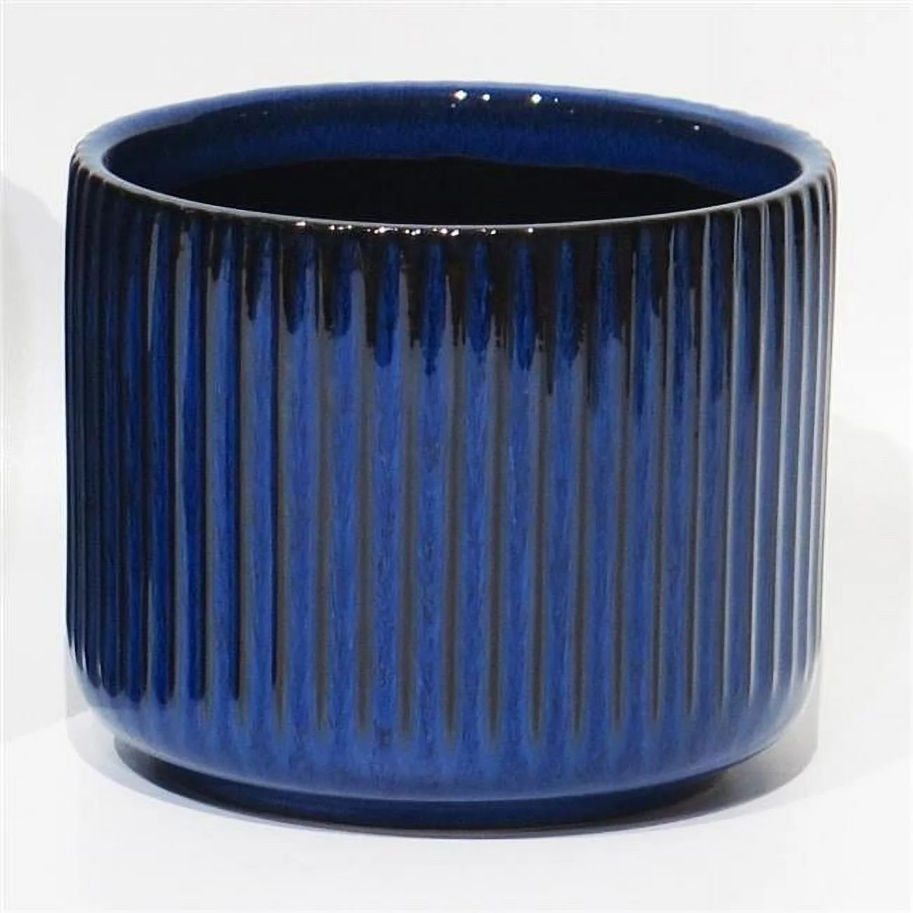 AI-CE00-131-Q02 Blue Striped Planter - Set of 2