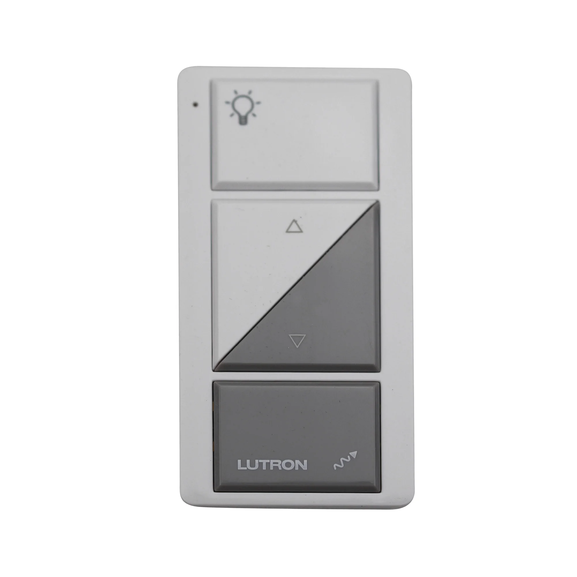 Lutron MRF2-2BRL-L-WG Maestro Wireless Control, 2 Buttons, Raise Lower, White