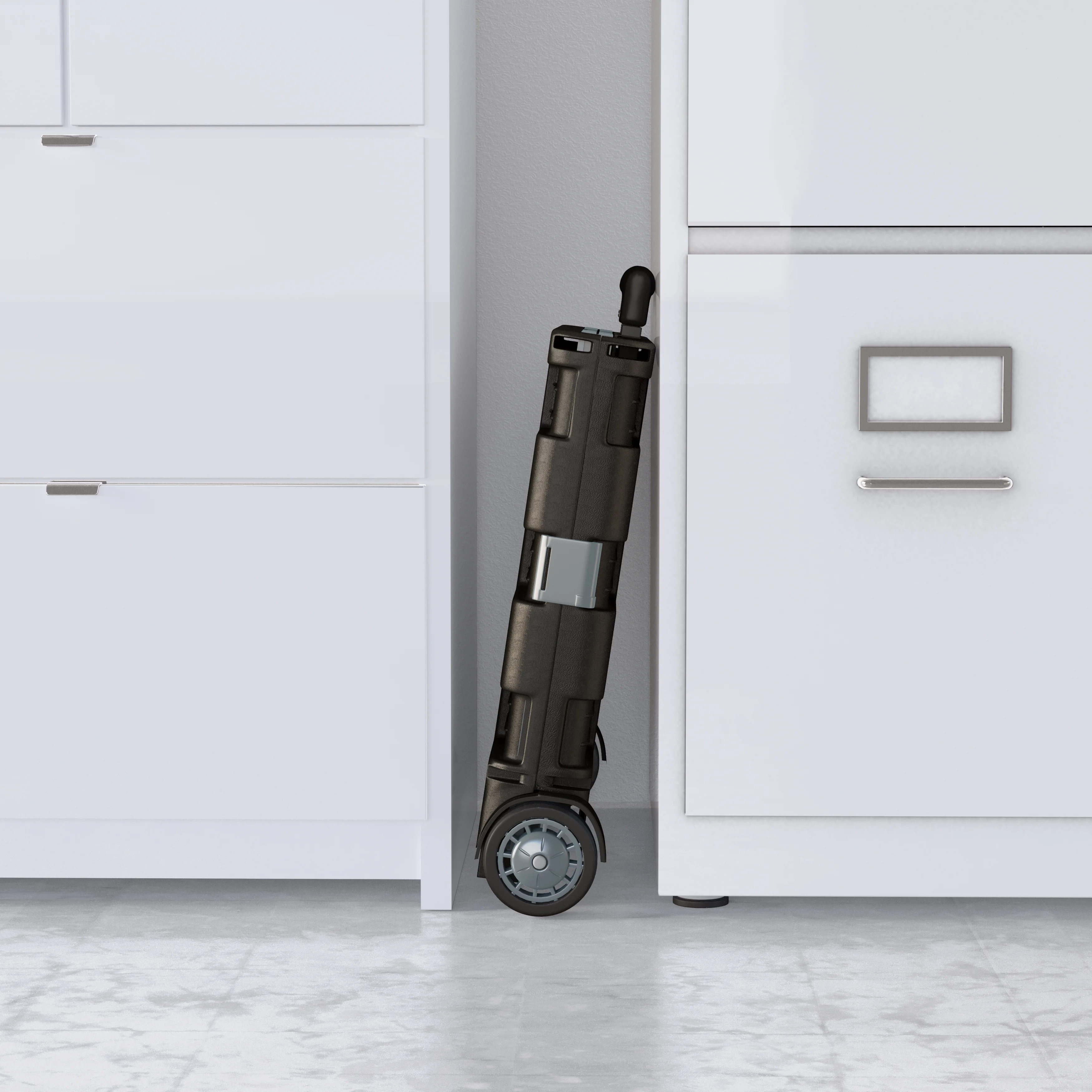 ECR4Kids Universal Rolling Cart, Black