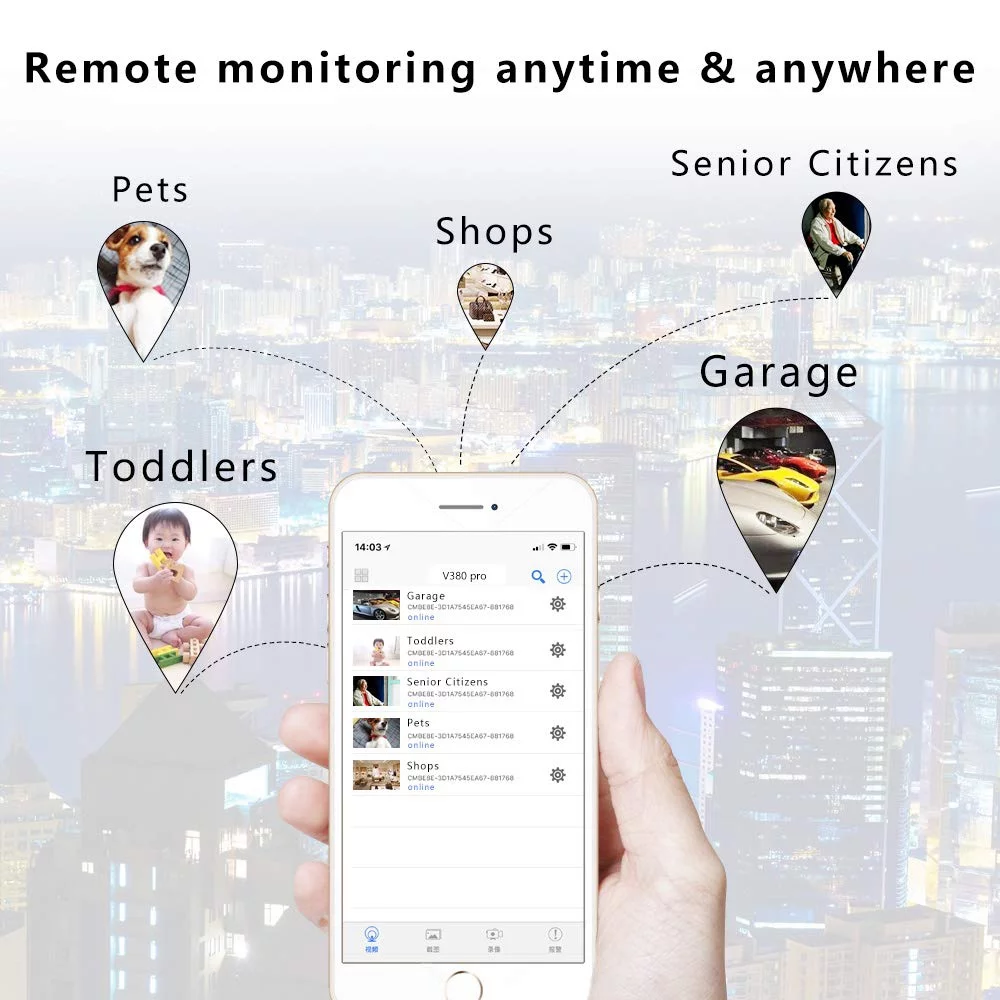 USB Plug Wi-Fi Wireless Camera -DFITO Security Cameras Small 1080p HD Nanny Cam,with 32GB SD Card