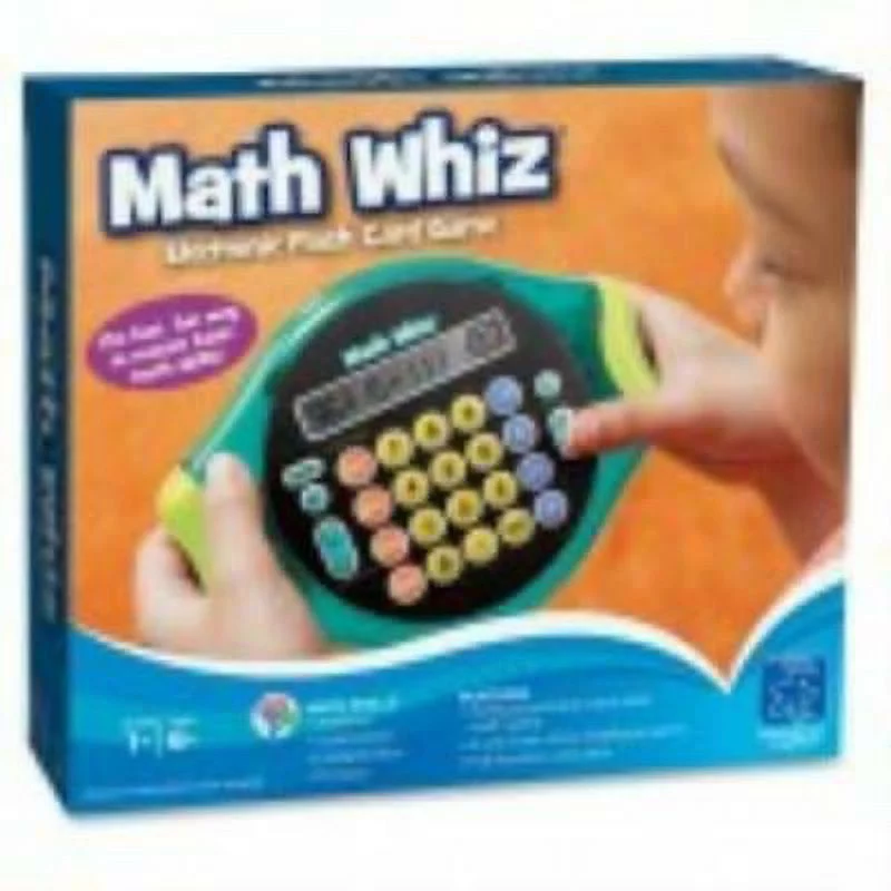 Educational Insights Math Whiz Electr Flash Card Game