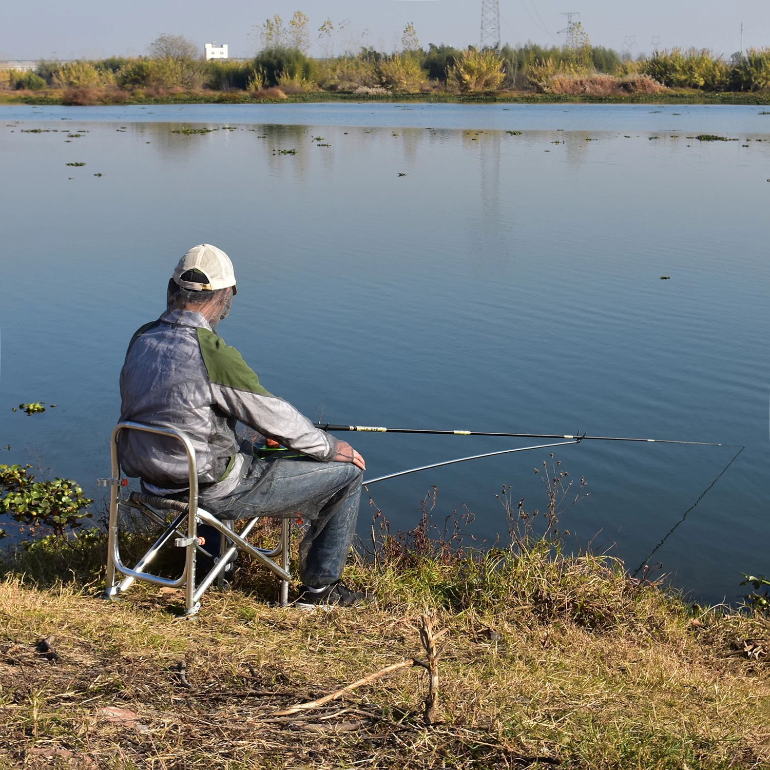 Suzicca  Mosquito Repellent Suit Bug Jacket Mesh Hooded Suits Fishing Camping Jacket Protective Mesh Fishing Clothes Mosquito Suit