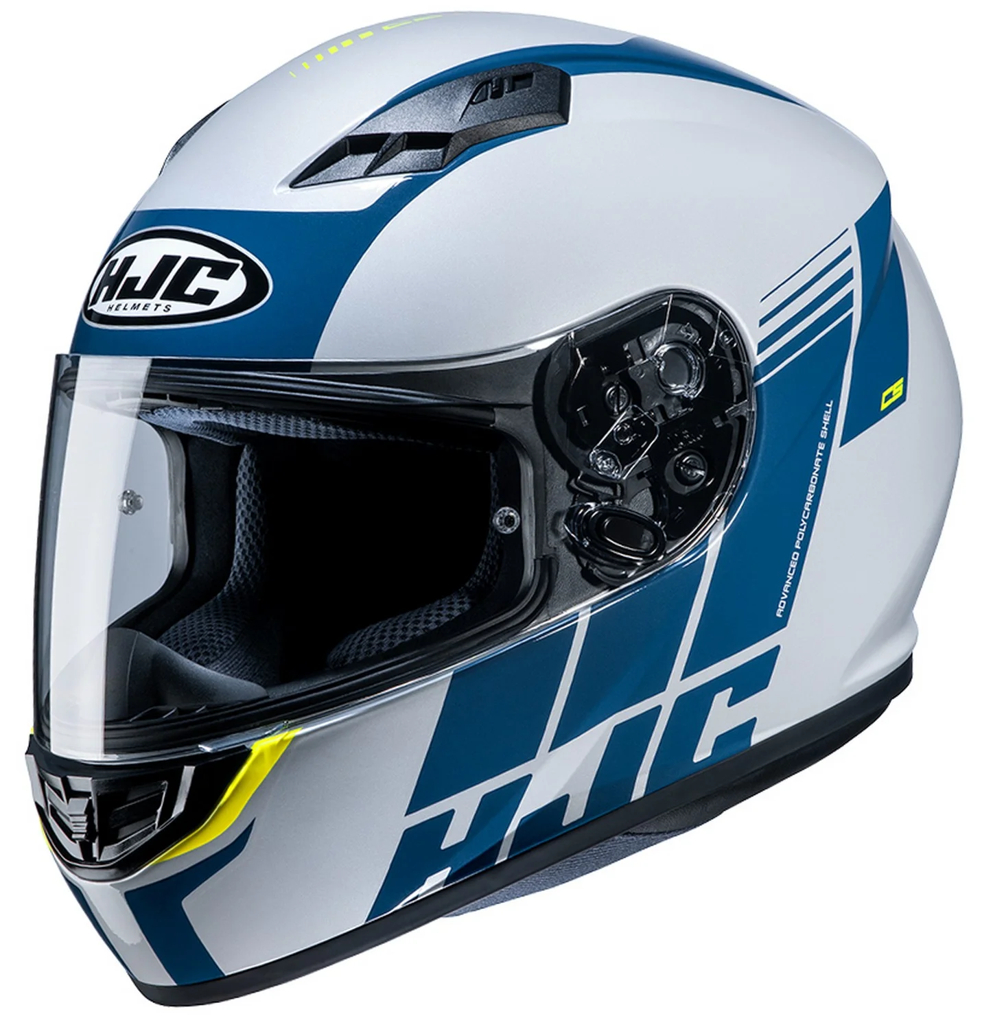 HJC CS-R3 Mylo Motorcycle Helmet Blue/White MD