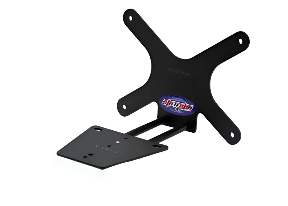 STO N SHO Front License Plate Bracket Compatible with 2015-2023 Dodge Challenger NON WIDE BODY  with adaptive cruise (SNS1a)