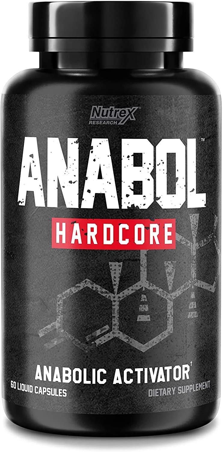 Nutrex Research Anabol Hardcore Muscle Builder and Hardening Agent, 60 Pills