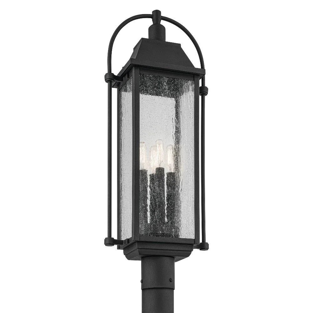 4 Light Outdoor Post Mount in Farmhouse Style-27.25 inches Tall and 6 inches Wide Bailey Street Home 147-Bel-5147214