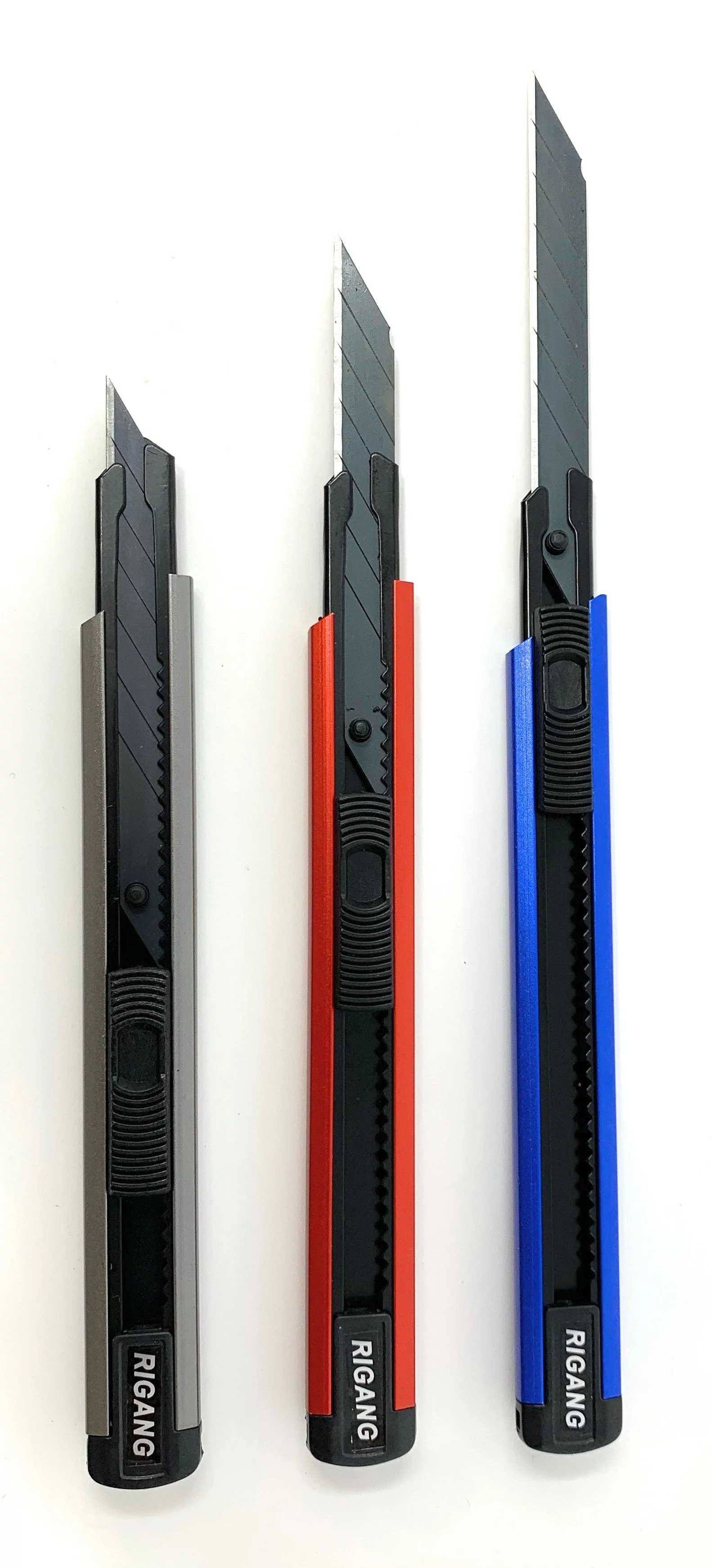 RockRose 3-Pack Retractable Utility Knife Replaceable Blades