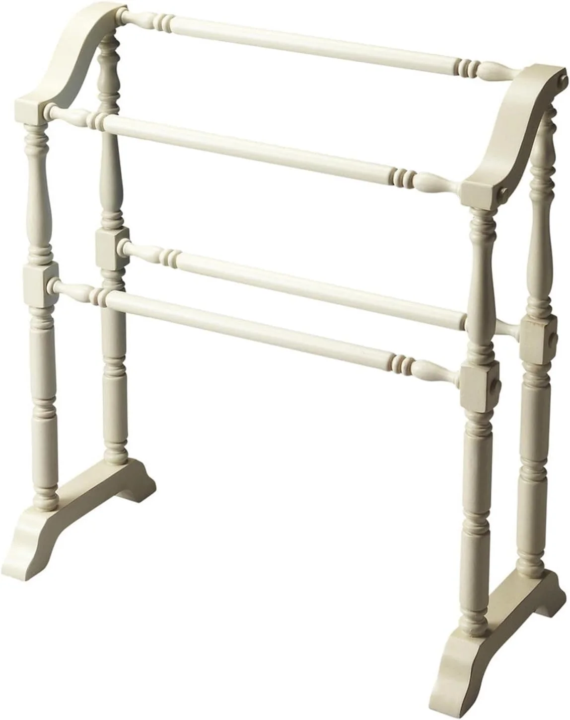 Butler Lillian Cottage White Blanket Rack