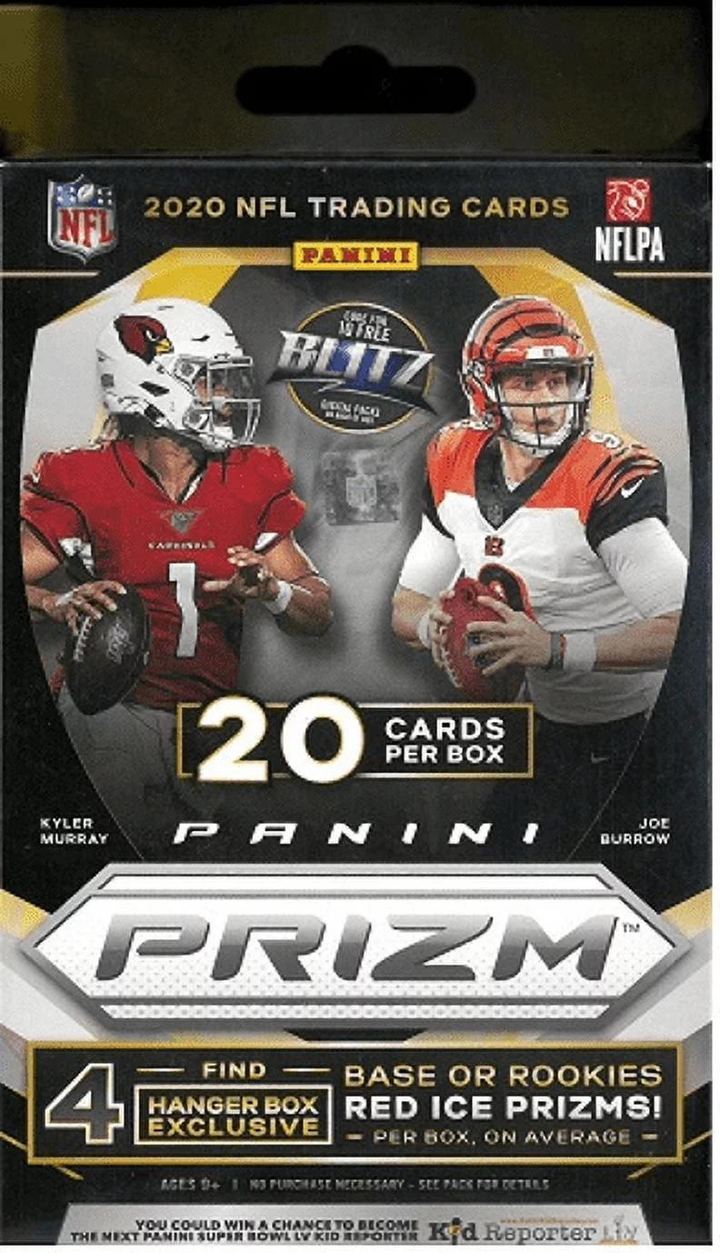 2020 Panini Prizm NFL Football Trading Cards Hanger Box