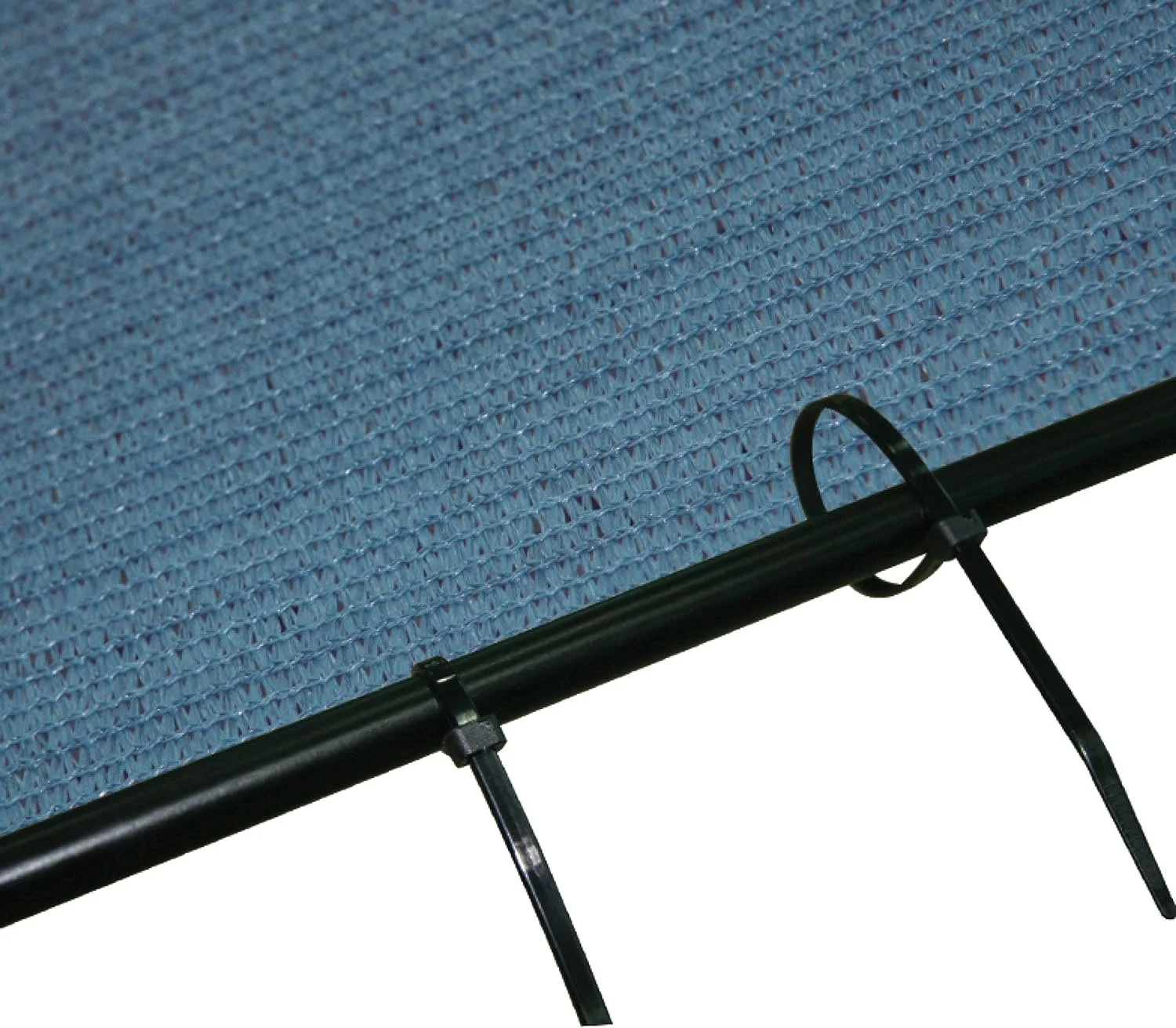 Coolaroo 301392 Accessories, Black Shade Fabric Attachment and Placement, 20 Count Tie Wraps, 20Count