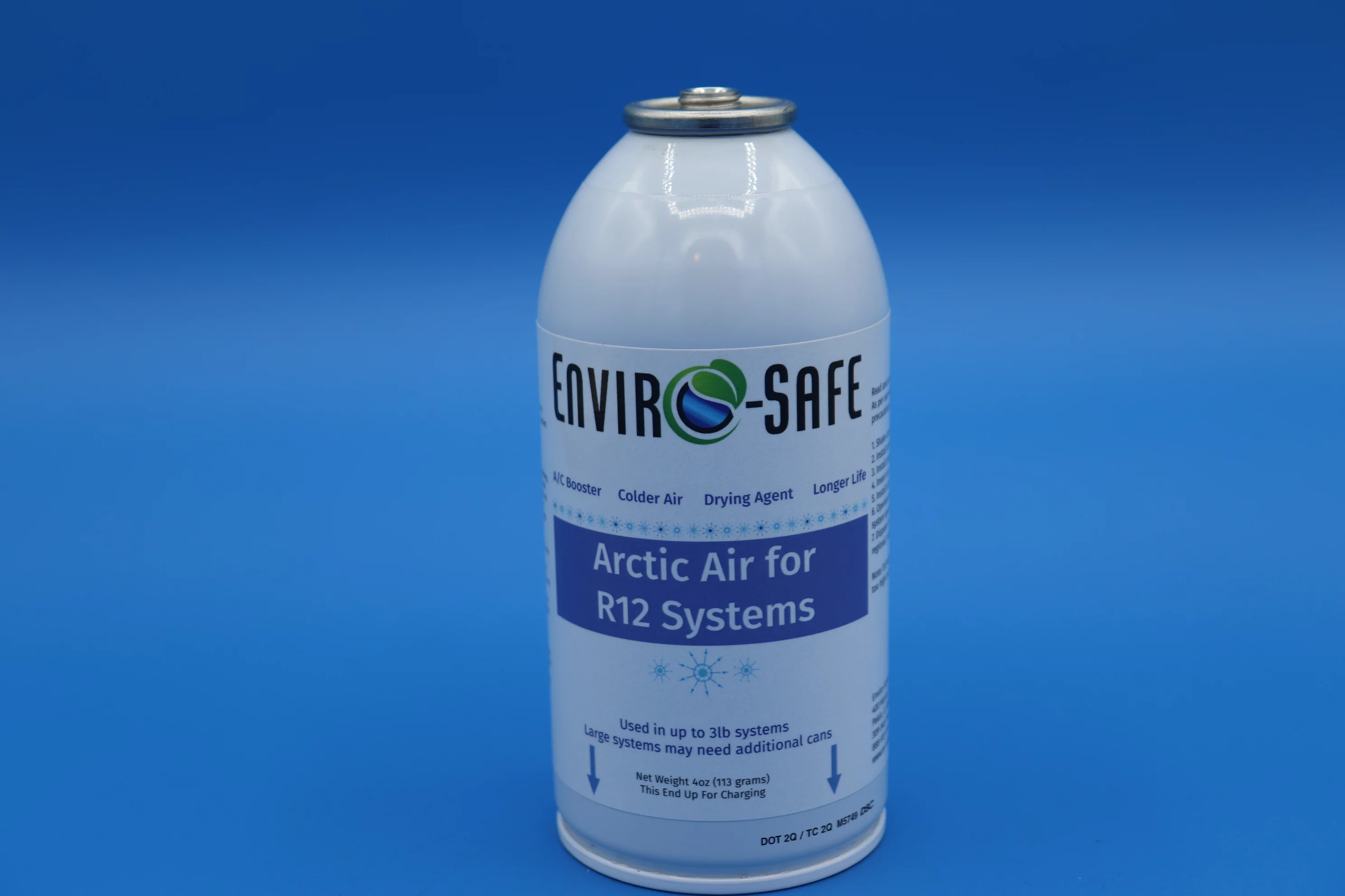 Envirosafe Arctic Air Kit for R12, R-12, r12a systems, Oil, Proseal, Prodry, Dye with Charging Gauge
