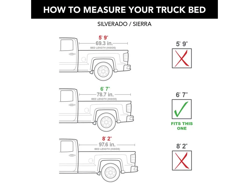 Retrax by RealTruck RetraxPRO XR Retractable Truck Bed Tonneau Cover | T-80422 | Compatible with 2007 - 2013 Chevy/GMC Silverado/Sierra 1500, 2007-14 2500/3500 6' 7