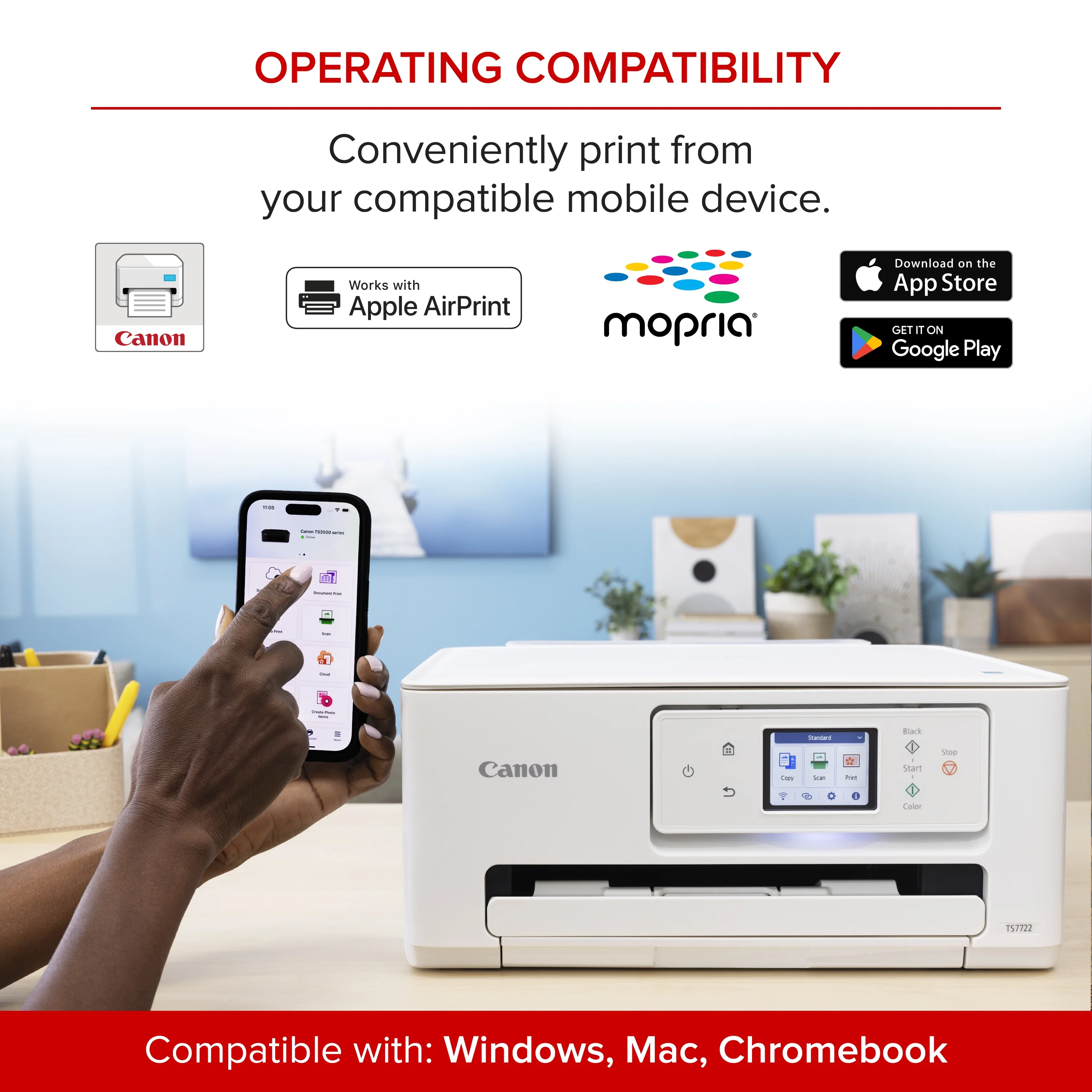 PIXMA TS7722 Wireless Home All-in-One Printer