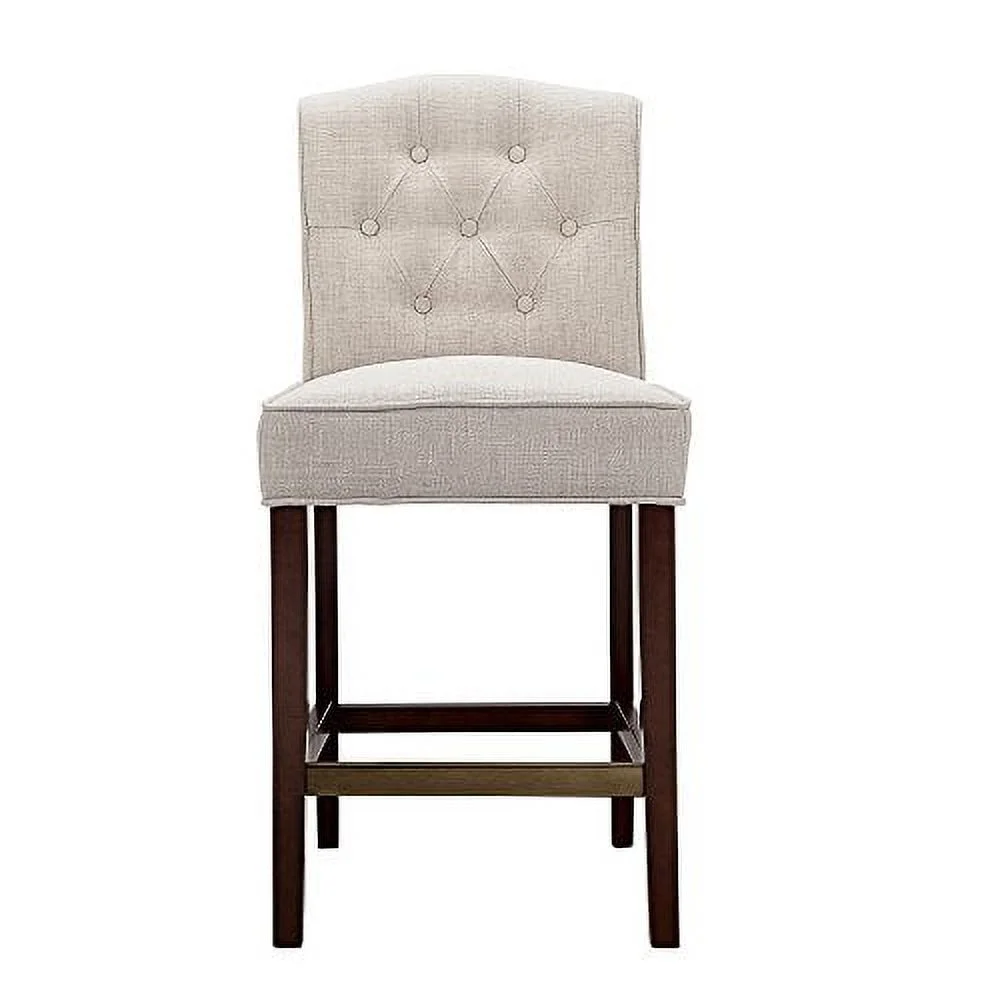 Madison Park Marian Tufted Counter Stool FPF20-0395 By Olliix