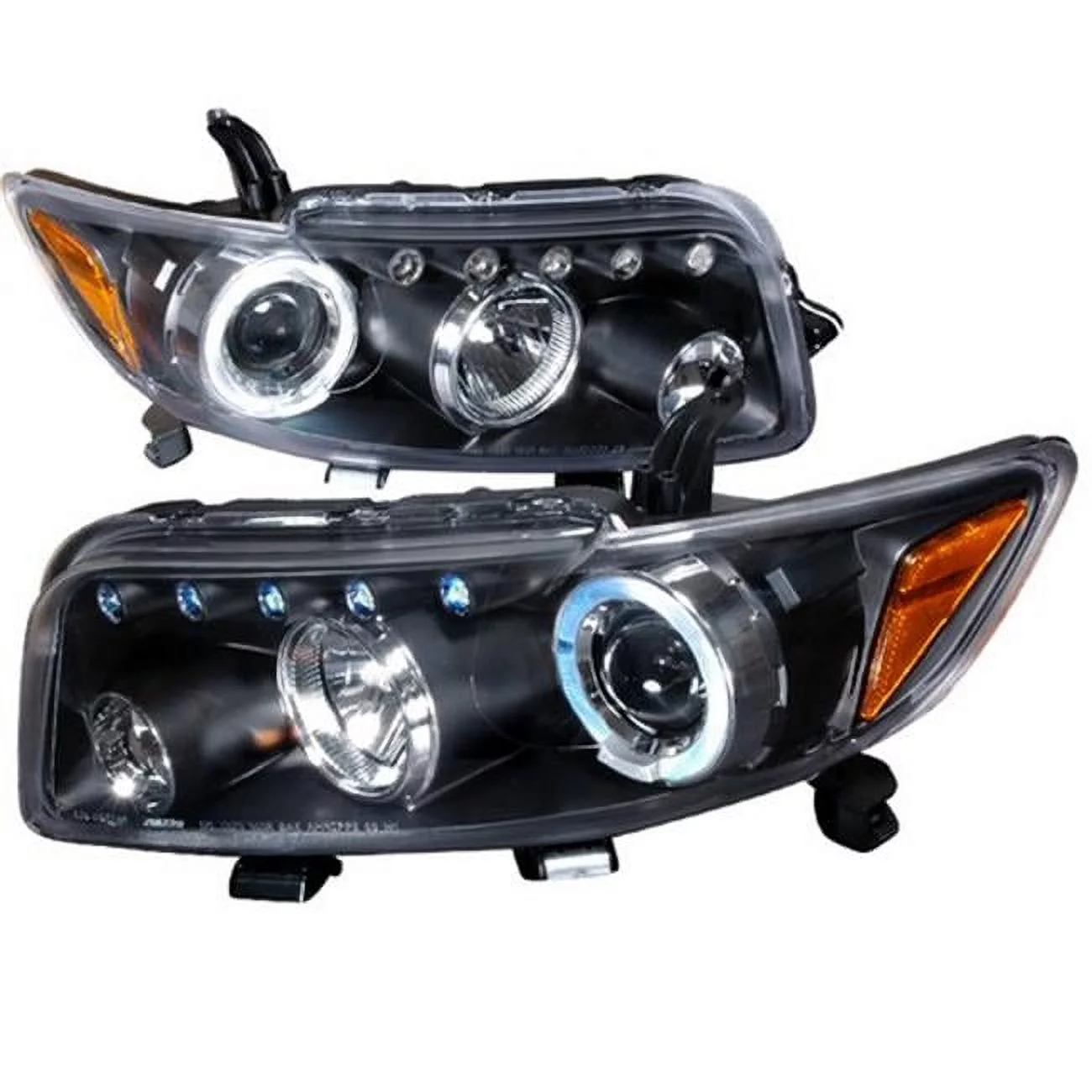 Halo LED Projector Headlights for 08 to 10 Scion XB, Black - 10 x 20 x 25 in.