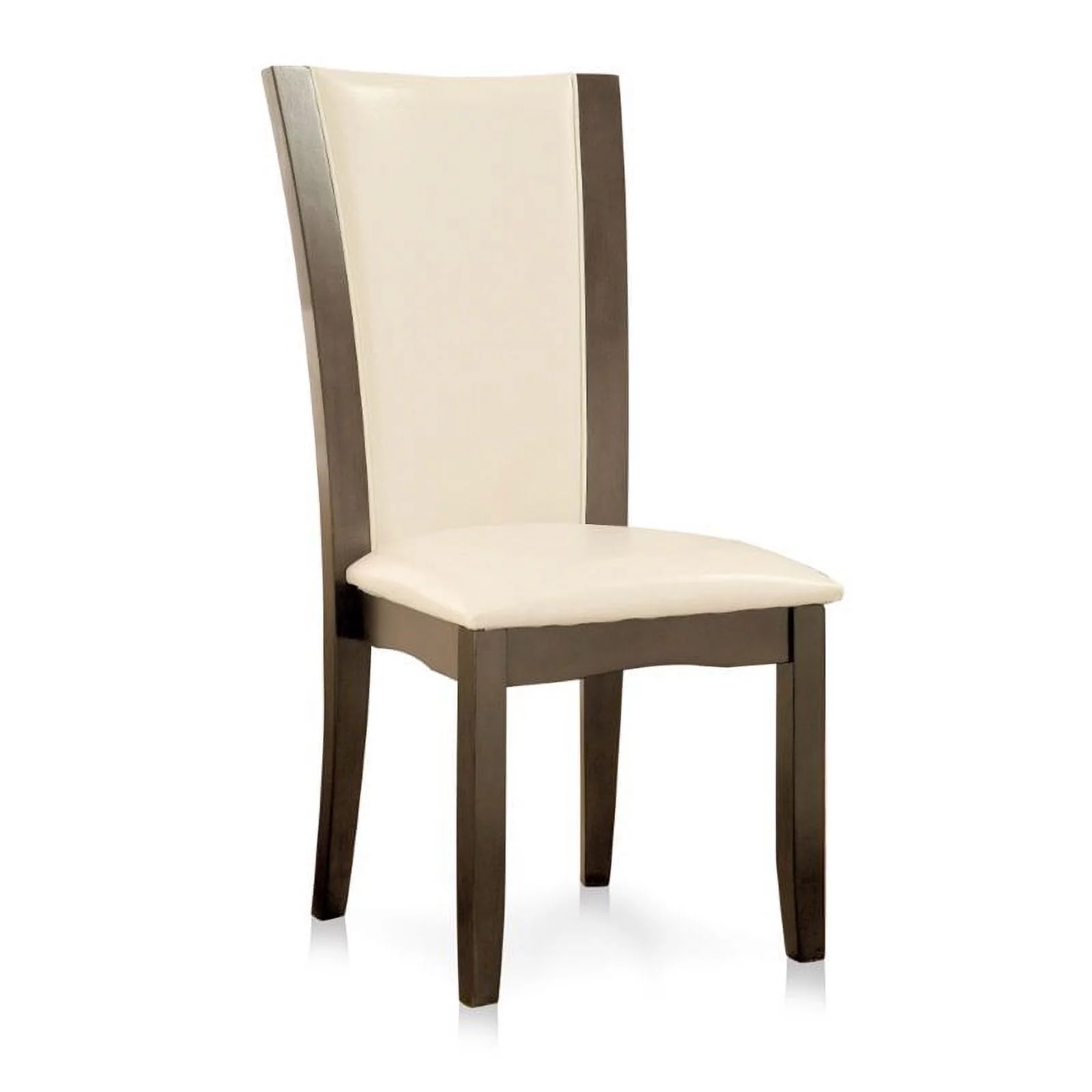 Furniture of America Waverly 7-Piece Wood Dining Table Set in Dark Gray