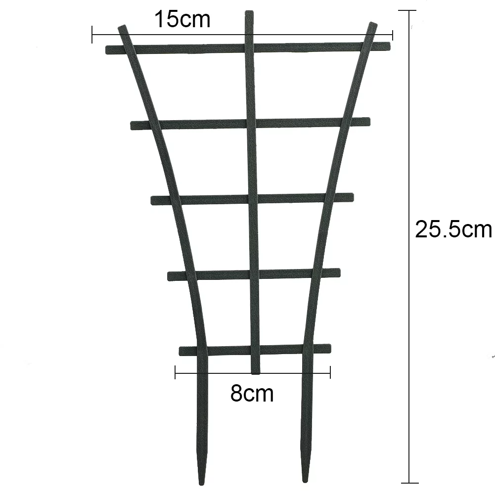 2 Pcs DIY Garden Climbing Trellis Mini Superimposed Potted Support Garden Trellises for Potted Climbing Vines