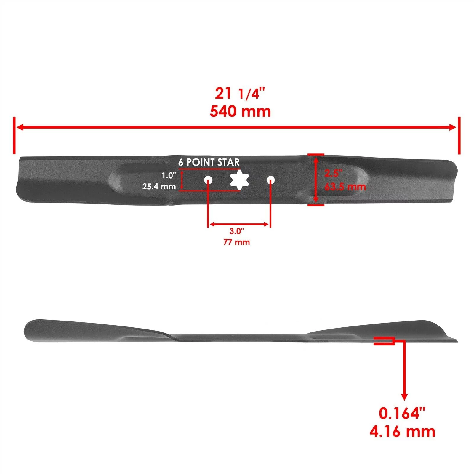 2 Deck Blade fits Cub Cadet RZT42 42