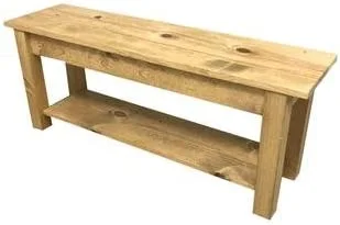 Ranch Golden Oak Storage Bench (42
