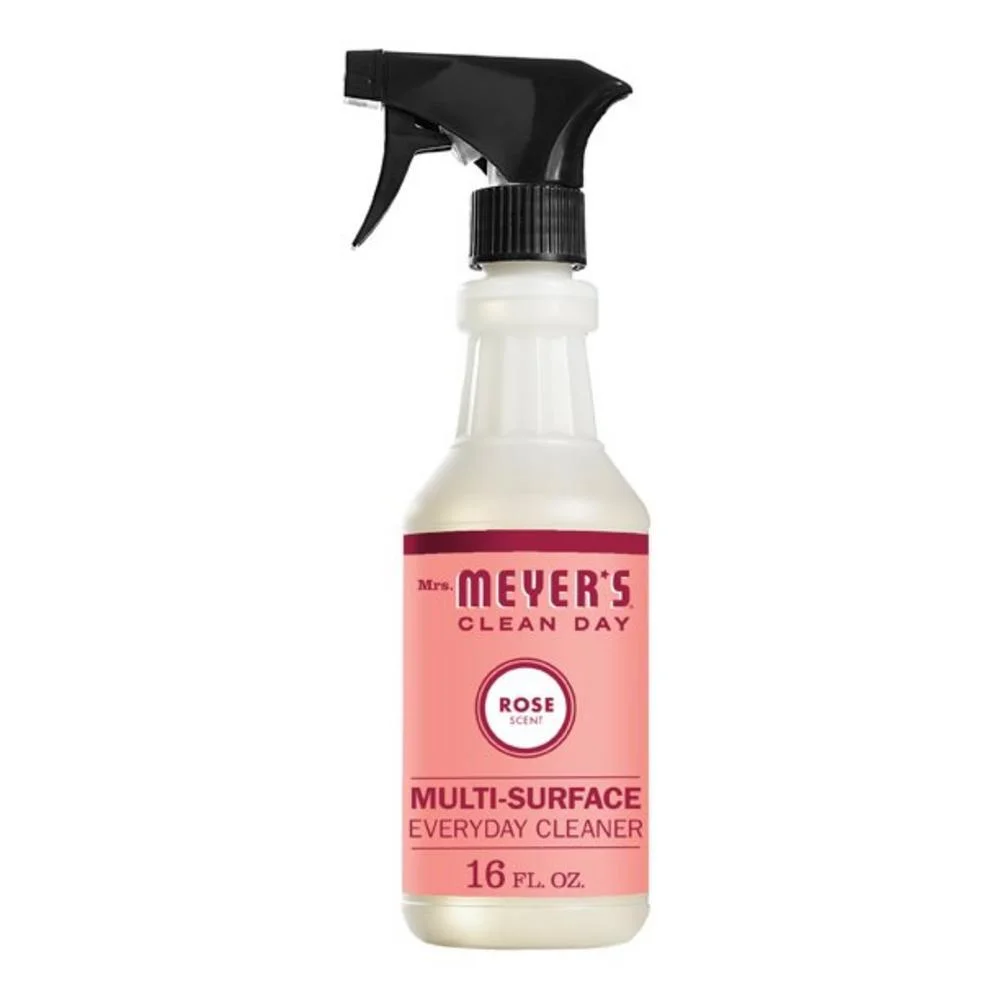 Mrs. Meyer's Rose Kitchen Set, Dish Soap, Hand Soap, Multi-Surface Cleaner, 1 CT