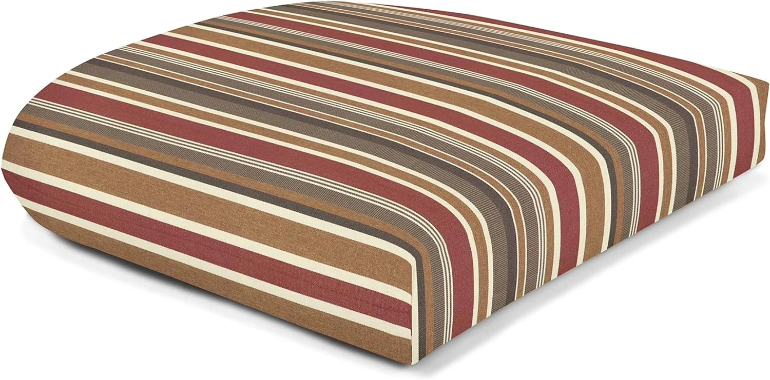 Sunbrella Patio Cushions -Wicker Seat Pad - 18