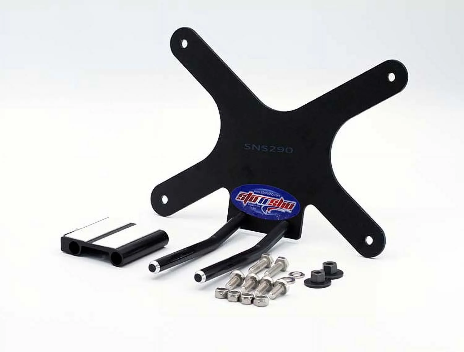 STO N SHO Front License Plate Bracket Compatible with 2022 Genesis GV70 Advanced/Prestige (SNS290)