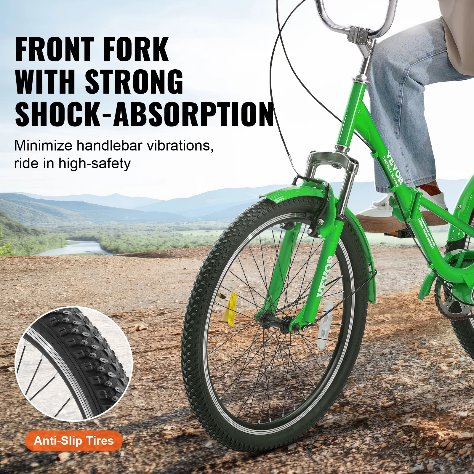 SKYSHALO Folding Adult Tricycle 24