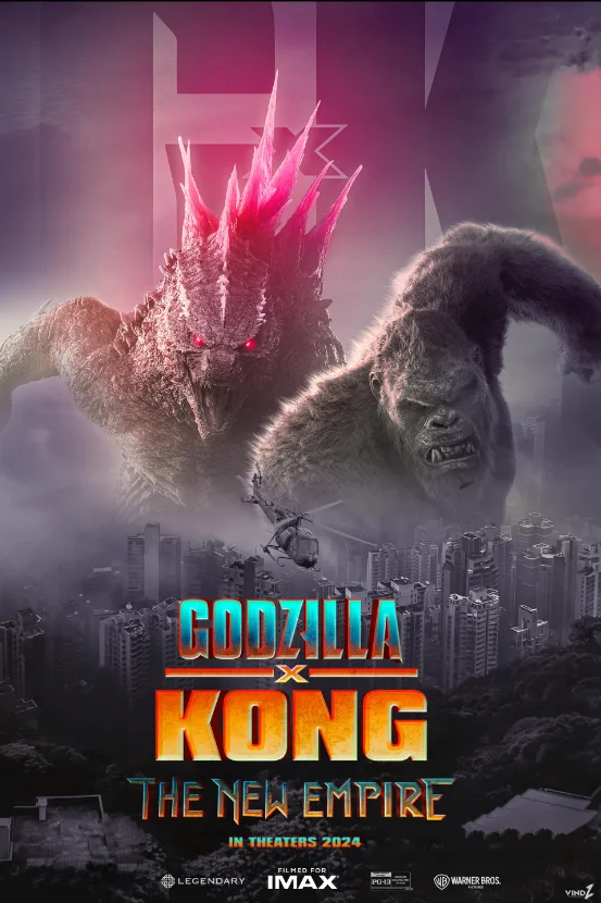 Godzilla x Kong: The New Empire (2024) Movie DVD