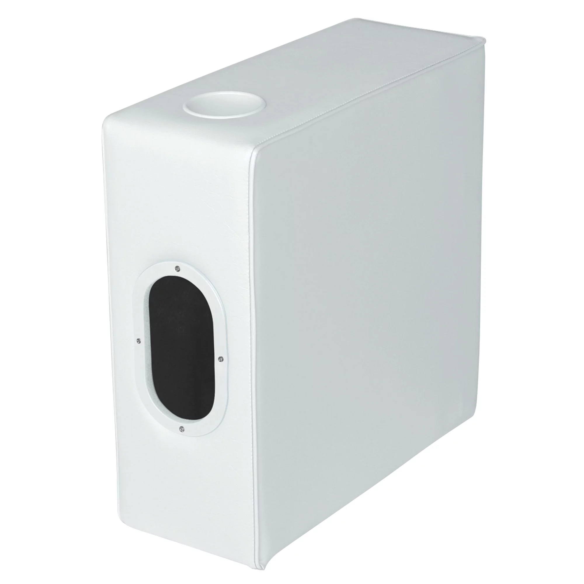 Wise 8WD105-204 Deluxe Pontoon Series Square Arm Rest, White