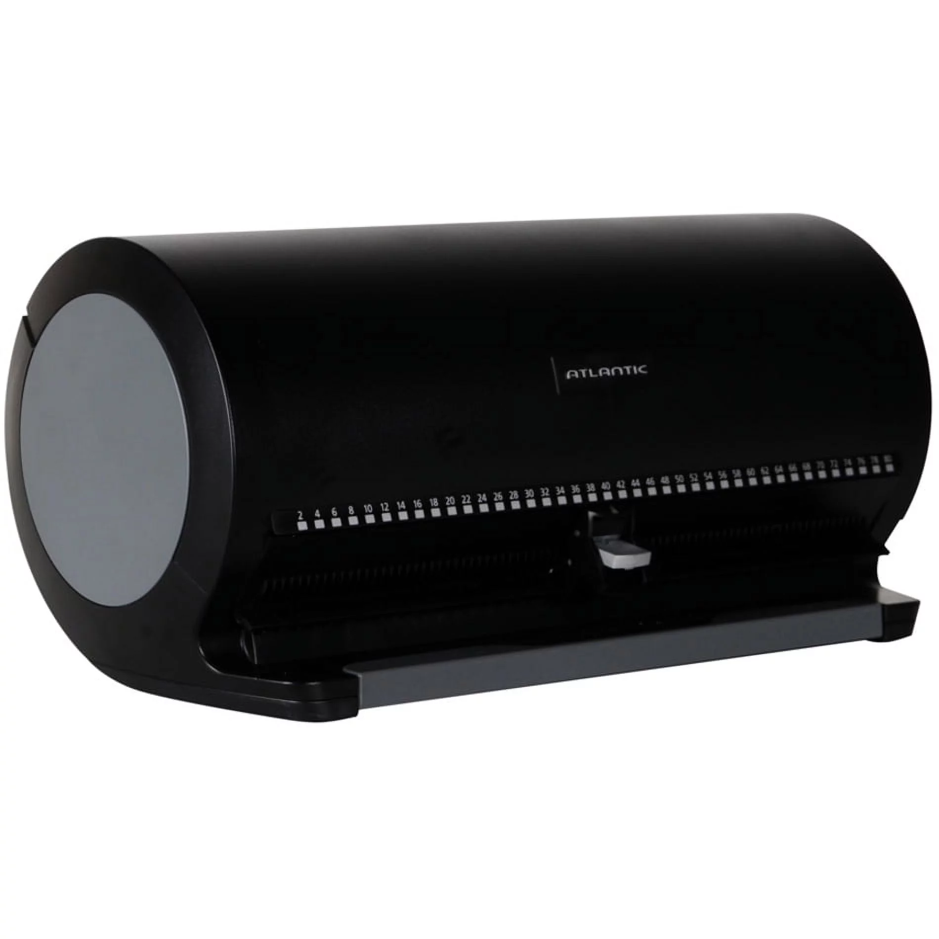 Atlantic Disc Manager 80 Disc Storage Drum Black with Gunmetal Accent