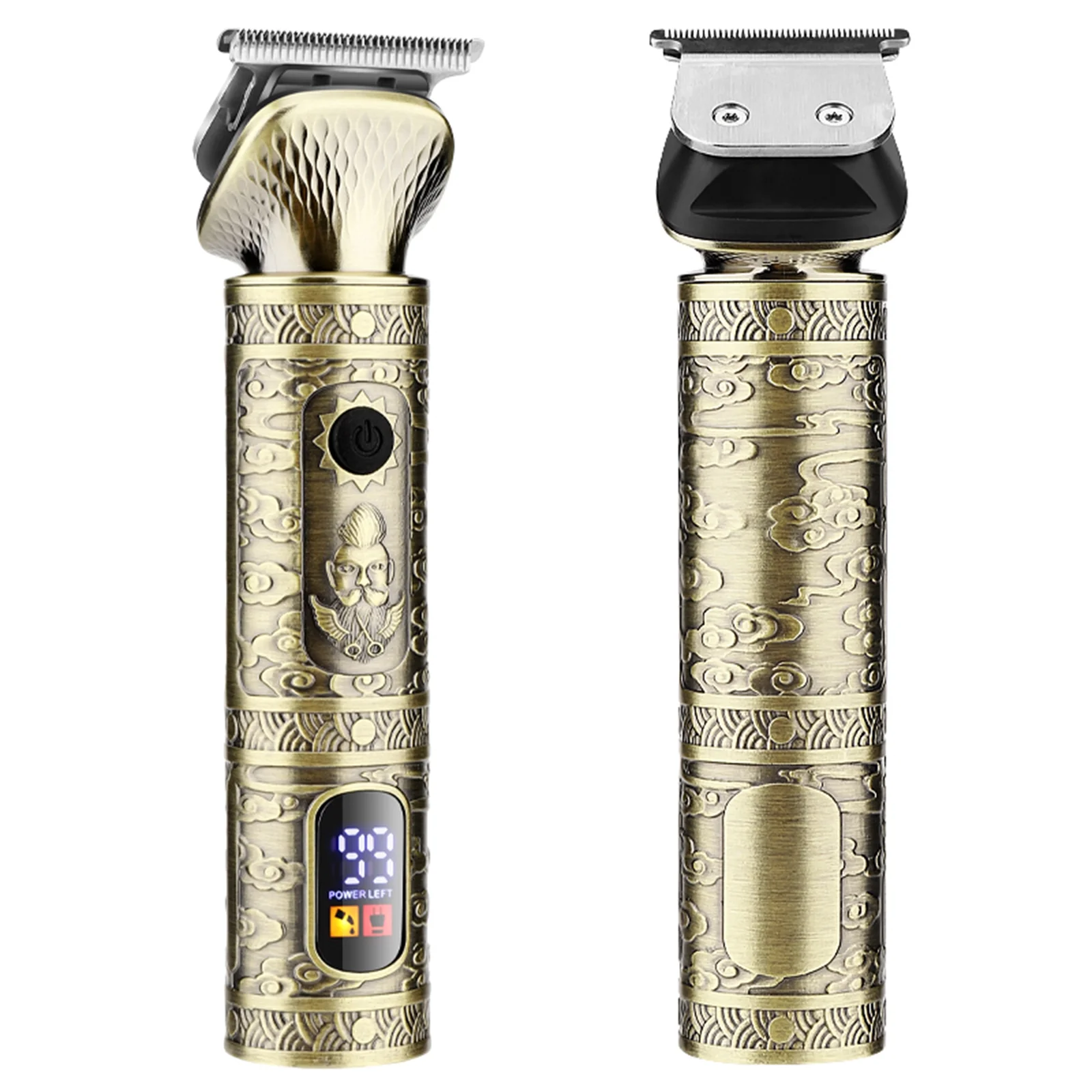 Walmeck Men's Electric Hair Clipper, 7,IN,1 Haircut and Body Trimming Kit with Engraving Cutter Guide Combs