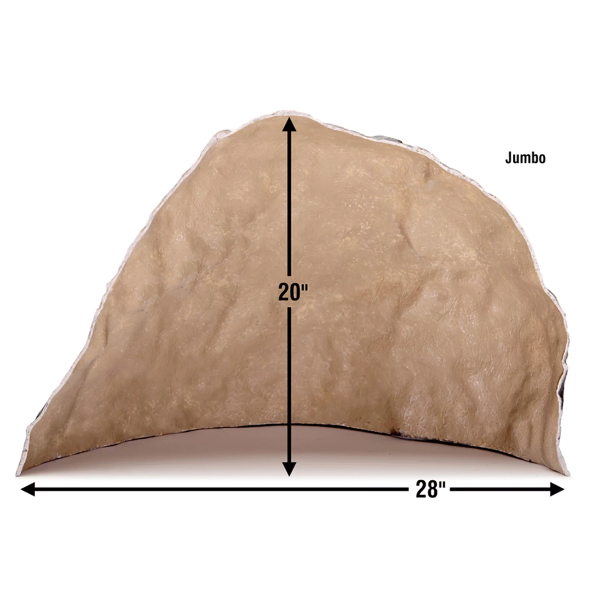 Outdoor Essentials Jumbo Gray Artificial Landscape Rock