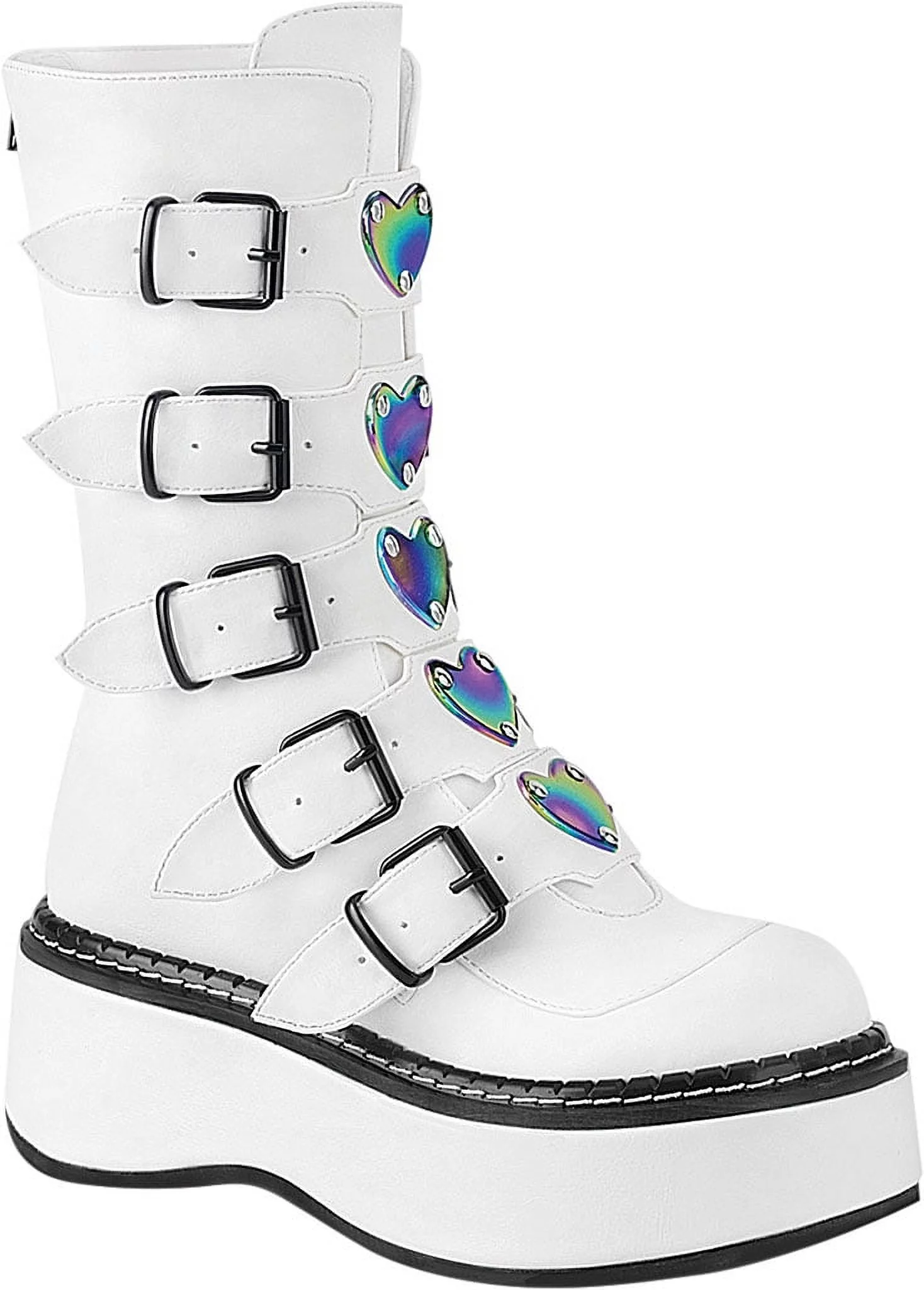 Women's Demonia Emily 330 Platform Mid Calf Boot